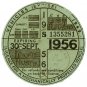 (I.B) GB Revenue : Car Tax Disc (Austin 1956)