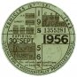 (I.B) GB Revenue : Car Tax Disc (Austin 1956)