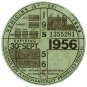 (I.B) GB Revenue : Car Tax Disc (Austin 1956)