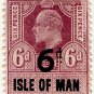 (I.B) Edward VII Revenue : Isle of Man 6d