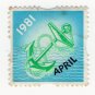 (I.B) Cinderella : Royal Navy Cigarette Ration Stamp (1981)