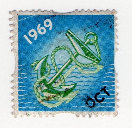 (I.B) Cinderella : Royal Navy Cigarette Ration Stamp (1969)