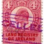 (I.B) Edward VII Revenue : Land Registry Ireland 4d