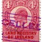 (I.B) Edward VII Revenue : Land Registry Ireland 4d