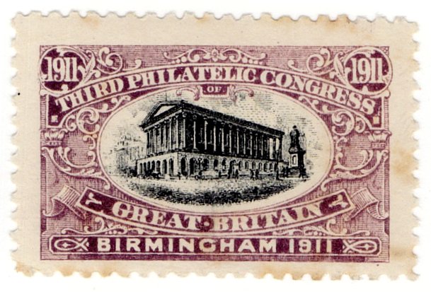(I.B) Cinderella : 3rd Philatelic Congress (Birmingham 1911)
