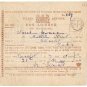 (I.B) Edward VII Revenue : Dog Licence 7/6d
