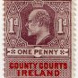 (I.B) Edward VII Revenue : County Courts Ireland 1d