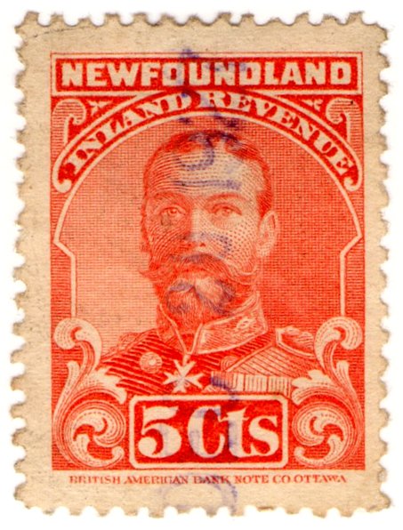 (I.B) Canada Revenue : Newfoundland Inland Revenue 5c