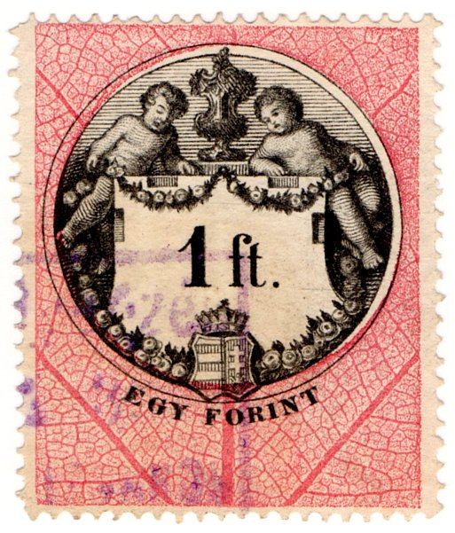 (I.B) Austria/Hungary Revenue : Stempelmarke 1ft