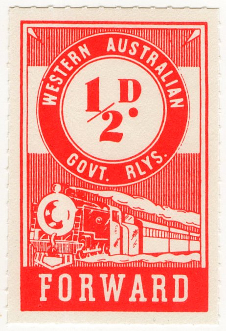 (I.B) Australia - Western Australia Railways : Parcel &Acirc;&frac12;d