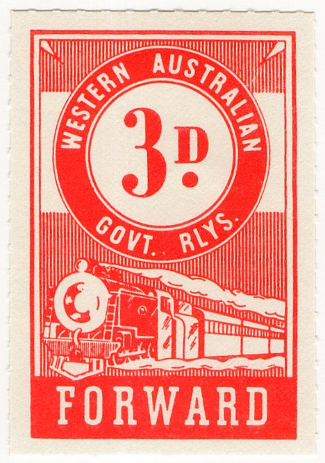(I.B) Australia - Western Australia Railways : Parcel 3d