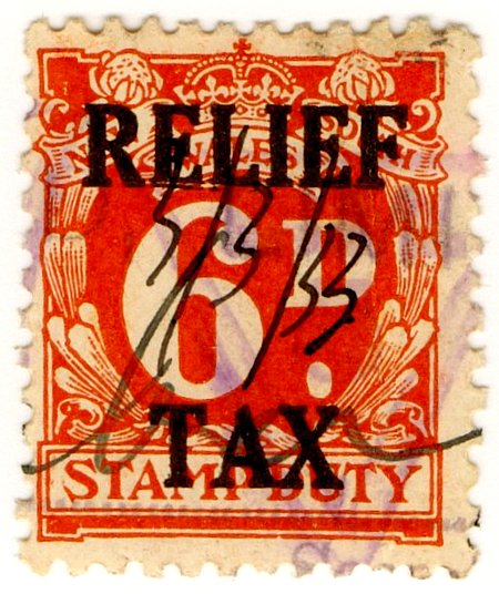 (I.B) Australia - NSW Revenue : Relief Tax 6d