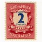 (I.B) South Africa Revenue : Petrol Ration Stamp (2 Gallons)