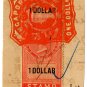(I.B) Straits Settlements Revenue : Judicial $1 (Singapore)