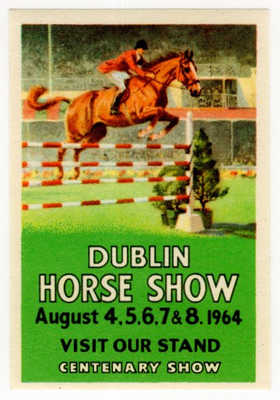 (I.B) Ireland Cinderella : Dublin Horse Show 1964