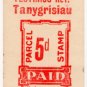 (I.B) Festiniog Railway : Parcel Stamp 5d (Tanygrisiau)