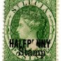 (I.B) St Lucia Revenue : Duty Stamp ½d