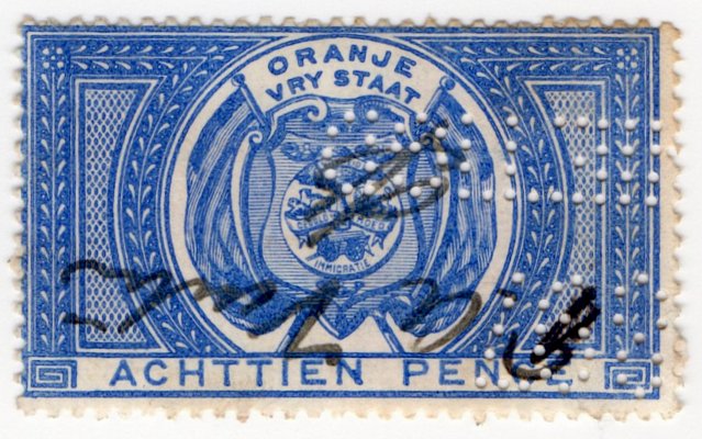 (I.B) Orange Free State Revenue : Duty 1/6d