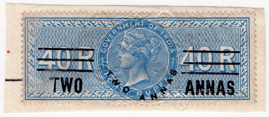 (I.B) India Revenue : Special Adhesive 2a on 40R OP