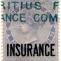 (I.B) Mauritius Revenue : Insurance 2R 8c