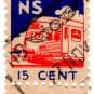 (I.B) Netherlands Railway : Parcel Stamp 15c