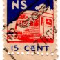 (I.B) Netherlands Railway : Parcel Stamp 15c