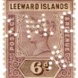 (I.B) Leeward Islands Revenue : Magistrates Court 6d (Antigua)