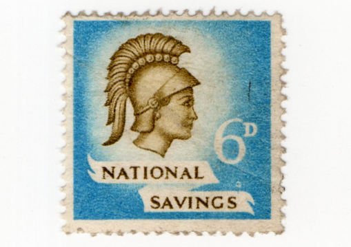 (I.B) National Savings : Britannia 6d