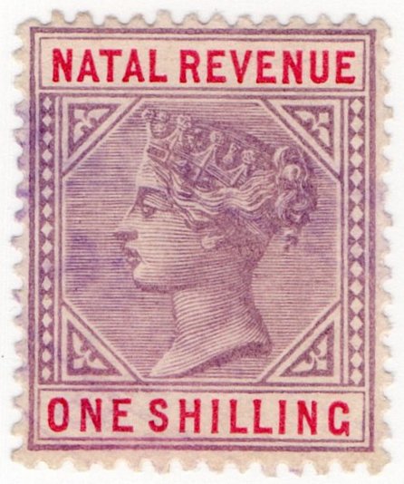 (I.B) Natal Revenue : Duty Stamp 1/-
