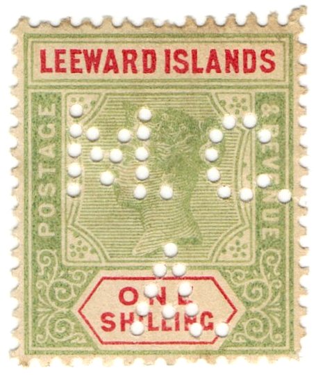 (I.B) Leeward Islands Revenue : Magistrates Court 1/- (Antigua)