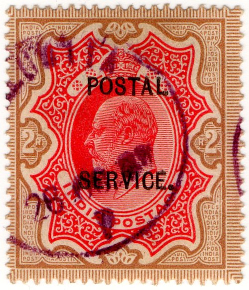 (I.B) India Revenue : Postal Service 2R