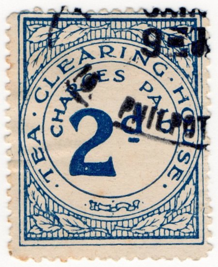 (I.B) George V Revenue : Tea Clearing House 2d