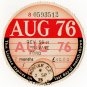 (I.B) GB Revenue : Car Tax Disc (Ford 1976)