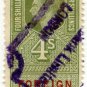 (I.B) George VI Revenue : Foreign Bill 4/-
