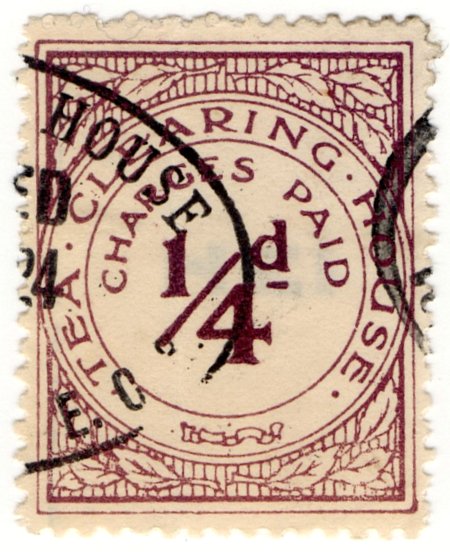 (I.B) George V Revenue : Tea Clearing House &Acirc;&frac14;d