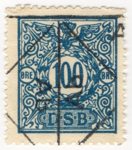(I.B) Denmark State Railway : Parcels 100 &Atilde;�re