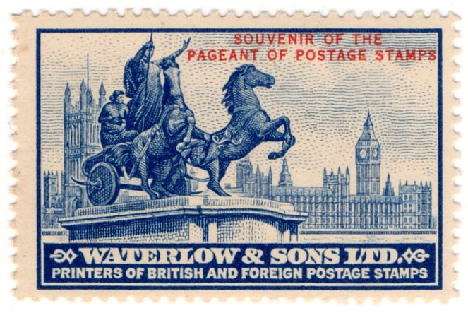 (I.B) Cinderella : Waterlow & Sons Ltd - Souvenir Stamp