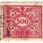 (I.B) Denmark State Railway : Parcels 500 &Atilde;�re
