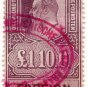 (I.B) Edward VII Revenue : Foreign Bill £1 10/-