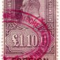 (I.B) Edward VII Revenue : Foreign Bill &Acirc;&pound;1 10/-