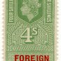 (I.B) Elizabeth II Revenue : Foreign Service 4/-