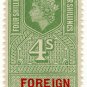 (I.B) Elizabeth II Revenue : Foreign Service 4/-