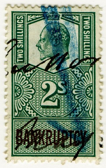 (I.B) Edward VII Revenue : Bankruptcy 2/-