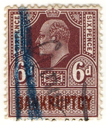 (I.B) Edward VII Revenue : Bankruptcy 6d