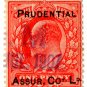 (I.B) Edward VII Commercial Overprint : Pudential Assurance