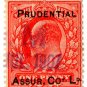(I.B) Edward VII Commercial Overprint : Pudential Assurance