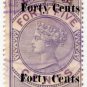 (I.B) Ceylon Revenue : Foreign Bill 40c on 45c