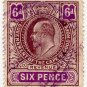 (I.B) Cape of Good Hope Revenue : Stamp Duty 6d