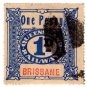(I.B) Australia - Queensland Railways : Parcel 1d (Brisbane)
