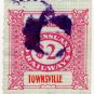 (I.B) Australia - Queensland Railways : Parcel $2 (Townsville)